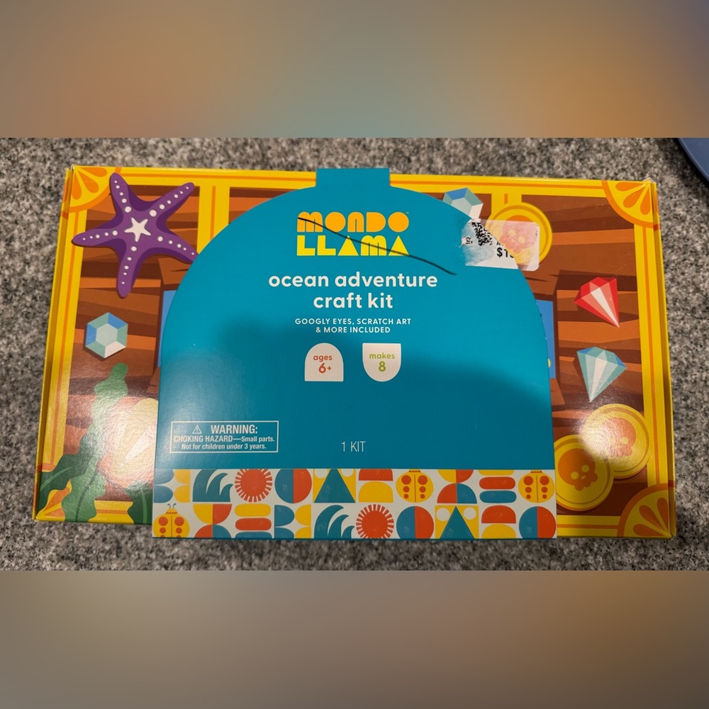 Mondo Llama Ocean Adventure Craft Kit Makes 8 Crafts
